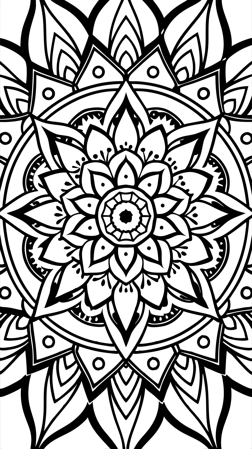 completed coloring pages for adults